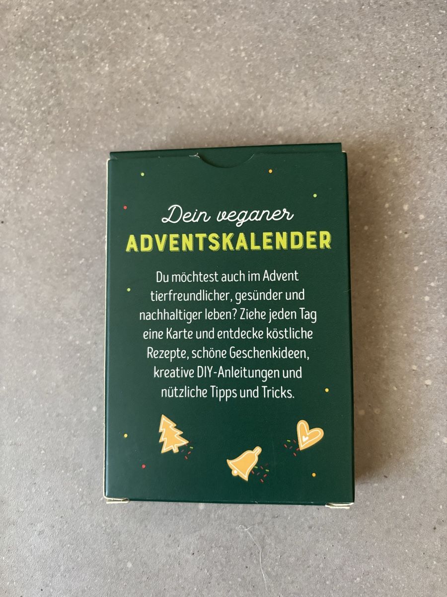 Calendari: Karten Adventskalender VEGAN, GRATIS – Nuovo (secondo la descrizione) da Hagenbuch ZH venduto da LisaChristine 1
