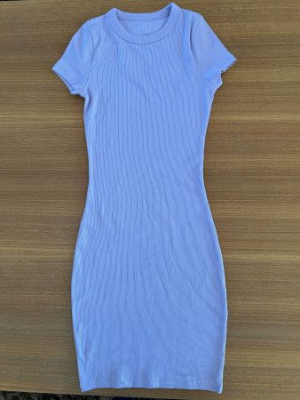 Teeshirt Kleid, New Yorker, Violet, Gr. XXS, nie getragen