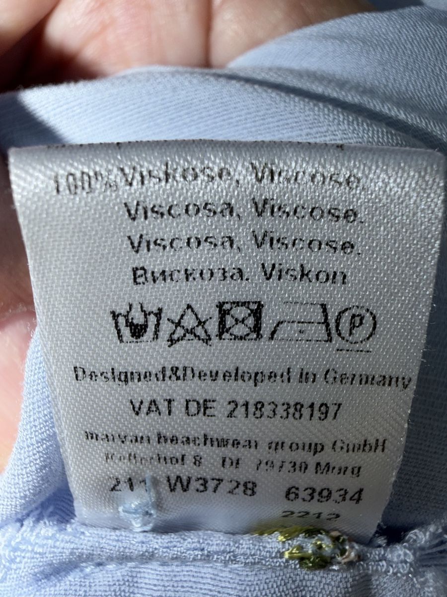 Kleider: Sommer Kleid WATERKULT 40 – Neu (gemäss Beschreibung) aus Dornach von samuti 5