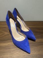 Pumps Wildleder royalblau Gr. 40 - neu