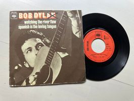 BOB DYLAN tolle Watching the river flow Single Frankreich di