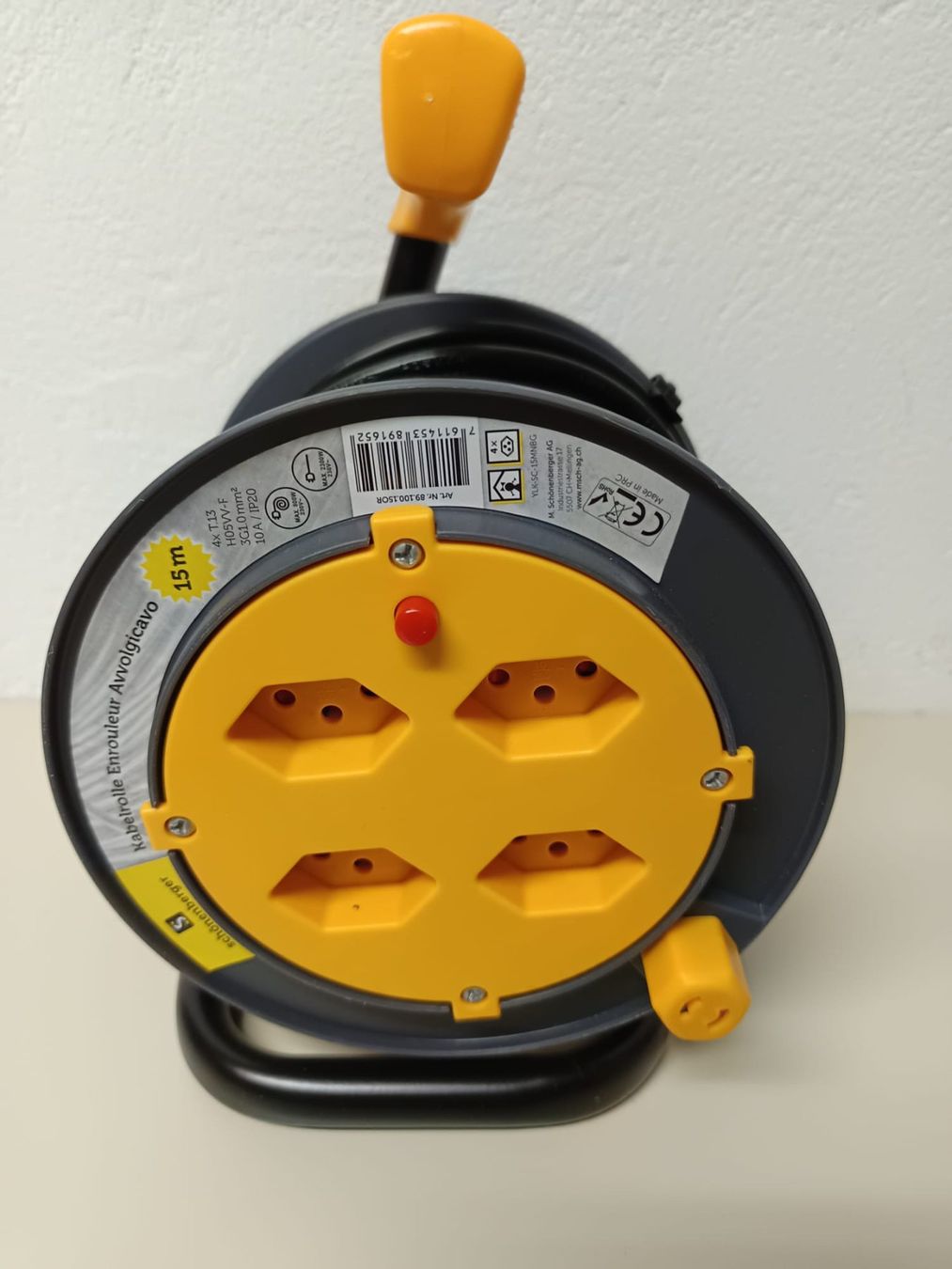 Kabel: Neue 15 Meter Kabelrolle. – Neu und originalverpackt aus Buchs SG von sem_vd5r