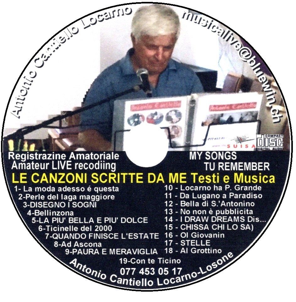 Musikinstrumente: Mandoline / Fisarmonica / Le Canzoni scritte da me – Neu und originalverpackt aus Locarno von Antonio41 1