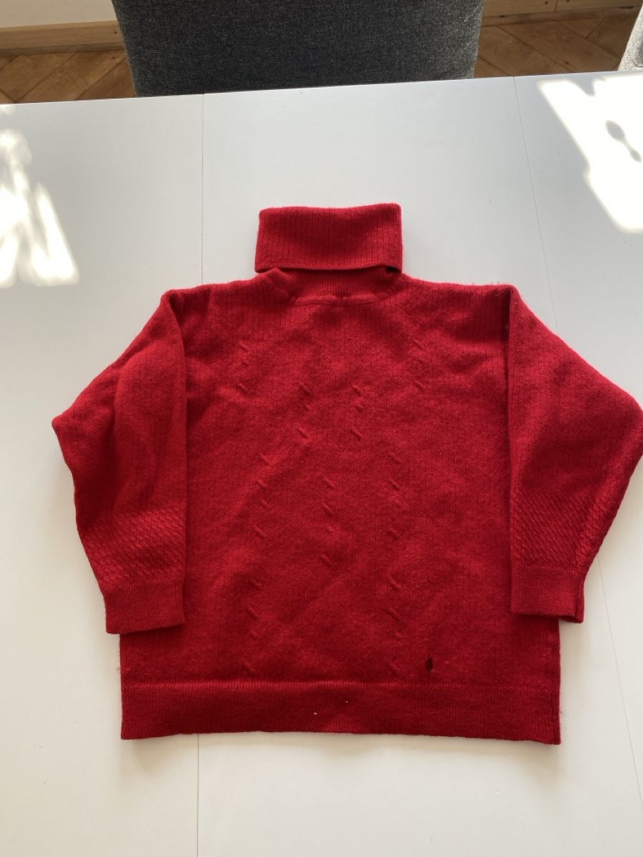 Maglioni & Felpe: Warmer, roter Rollkragenpullover  – Usato da lommis venduto da inf_thv8 3