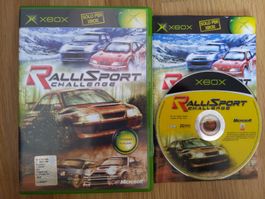 RalliSport Challenge Xbox Spiel CD Hülle mit Anleitung