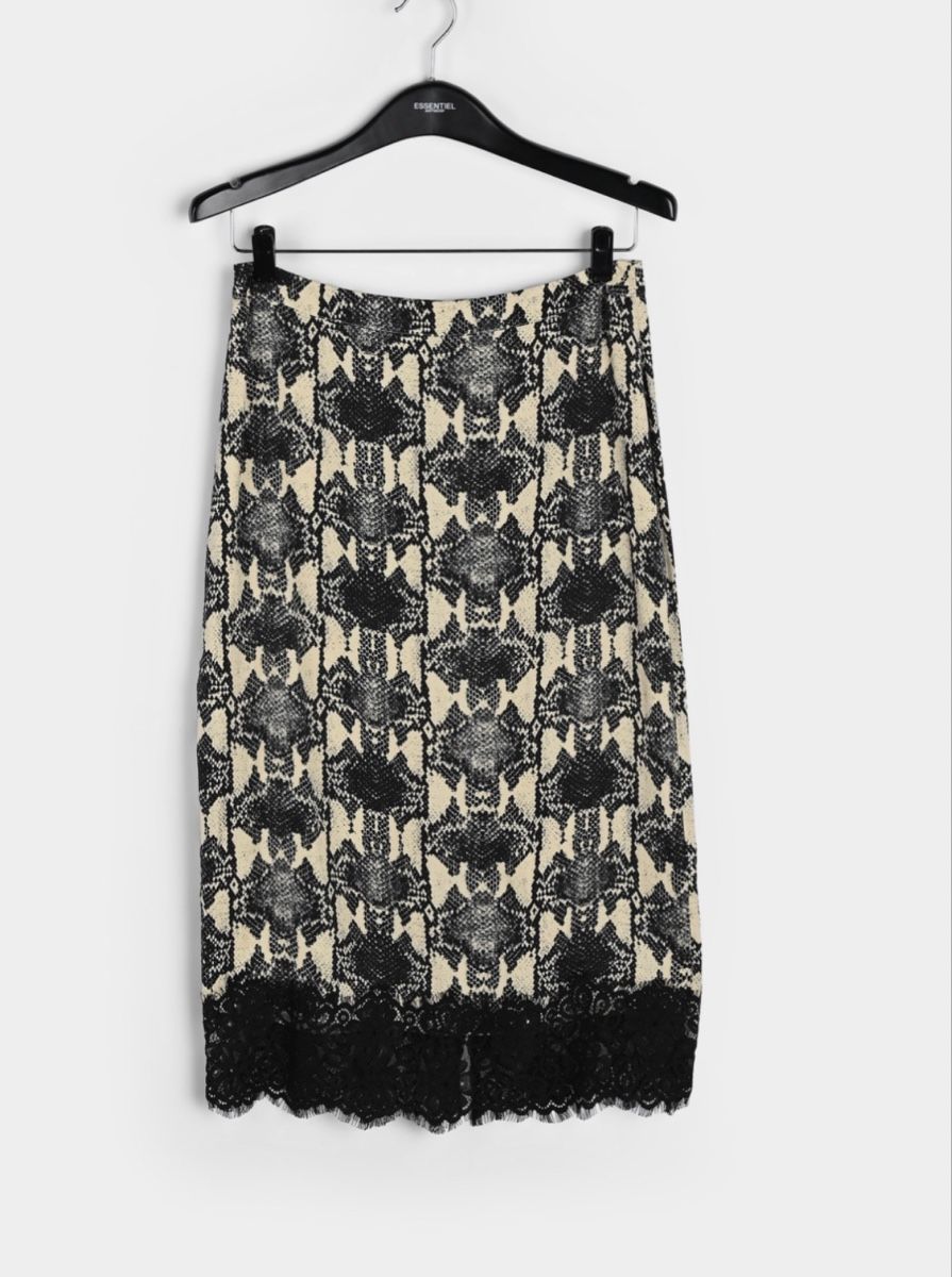 Essentiel Antwerp Gonne: Jupe midi Essentiel Antwerp Python / Midirock 40/L – Usato da Vuippens venduto da Anna_as