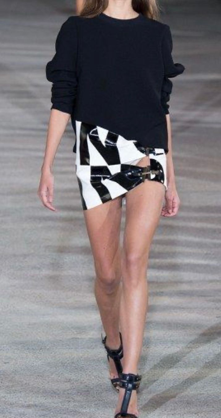 Gonne: Anthony Vaccarello, mini jupe – Usato da Genève venduto da dachaw 1