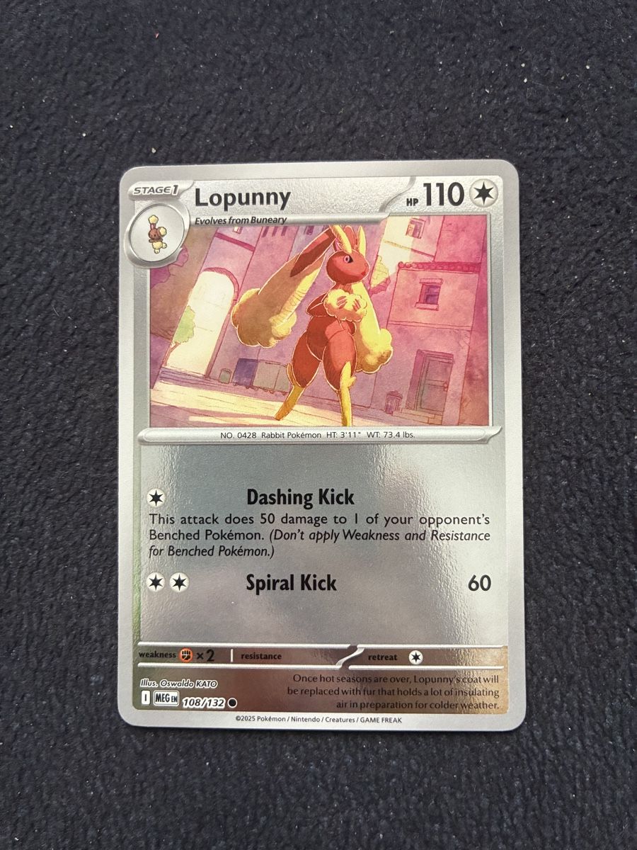 Pokémon Cartes à collectionner: POKEMON CARDS MEGA EVOLUTION REVERSE # 108 – Neuf (Voir description) à Taverne par nad02026