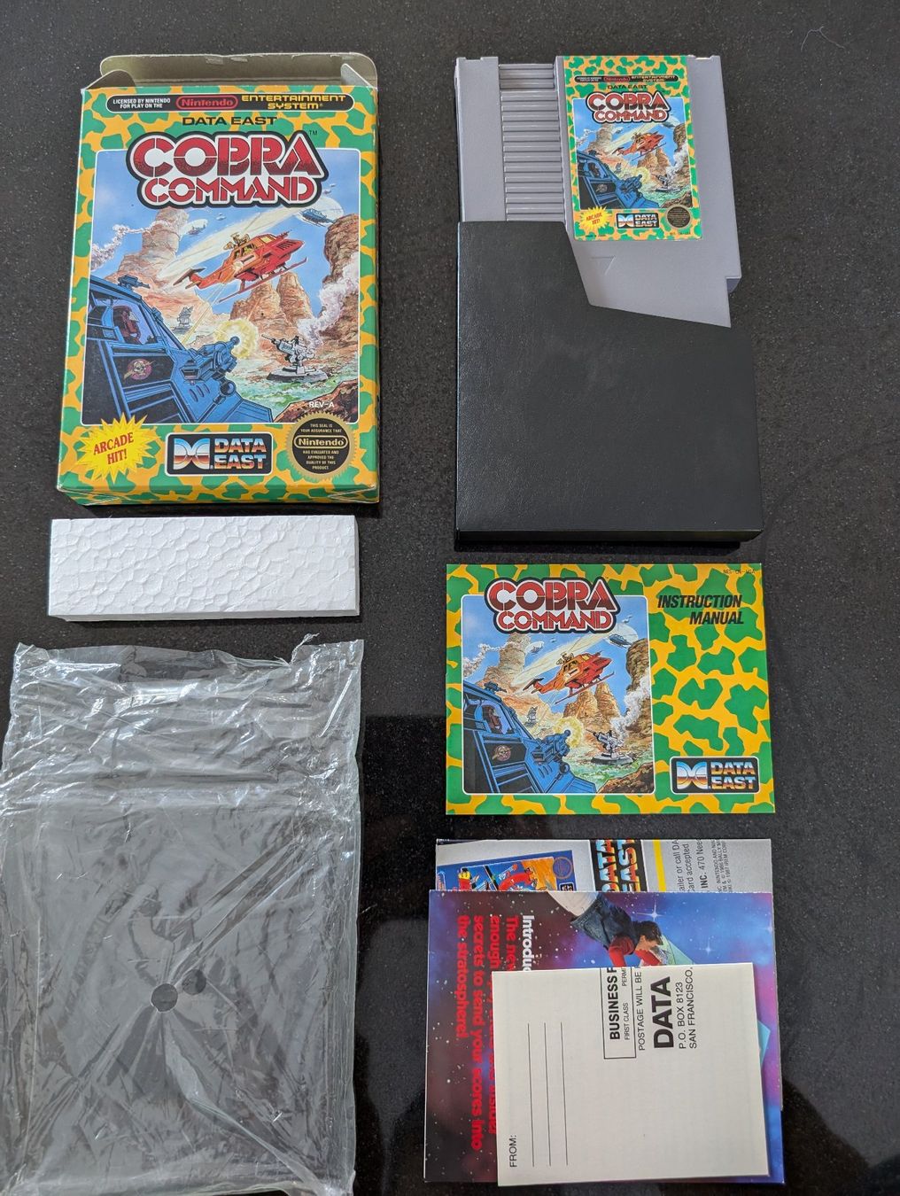 Nintendo Giochi: COBRA COMMAND (USA) - NINTENDO NES – Usato da Spiegel b. Bern venduto da Natix 5