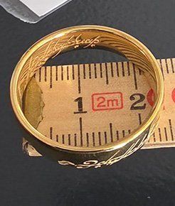 Anelli: Herr der Ringe Ring Gold von Warner Bros – Nuovo (secondo la descrizione) da Wilen b. Wil venduto da monsterstore 2