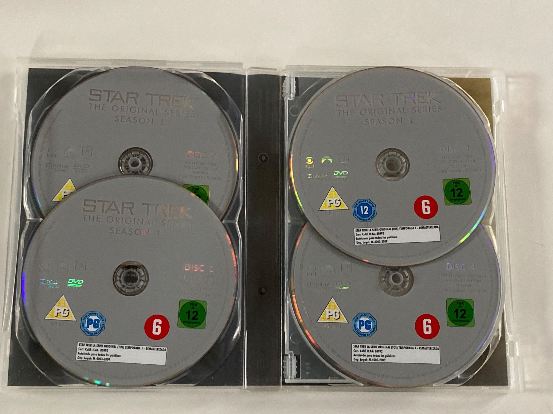Tutti i DVDs: Star Trek - Saison 1 - DVD - Série Originale – Usato da Bassecourt venduto da CALUMET-X 2