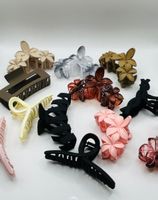 🌸 Grosse Haarclips, Haarklammern, Haarspangen in Blumenform