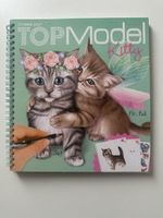 Top Model Malbuch und Stickerheft Katze