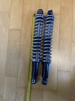Stossdämpfer Set schwarz verchromt Länge ca 43 cm neu