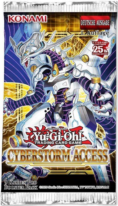 Yugioh Carte collezionabili: Yu-Gi-Oh! Cyberstorm Access Booster Pack DE – Nuovo e nell'imballaggio originale da Basel venduto da LegacyLink