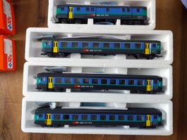 Roco - SBB Personenwagenset EW II neue Farben H0 GS OVP NEU