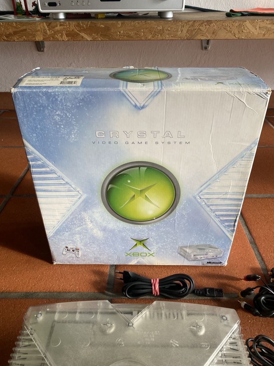 Microsoft Console: X Box Crystal Microsoft – Usato da Kerzers venduto da ai1_52j5 3