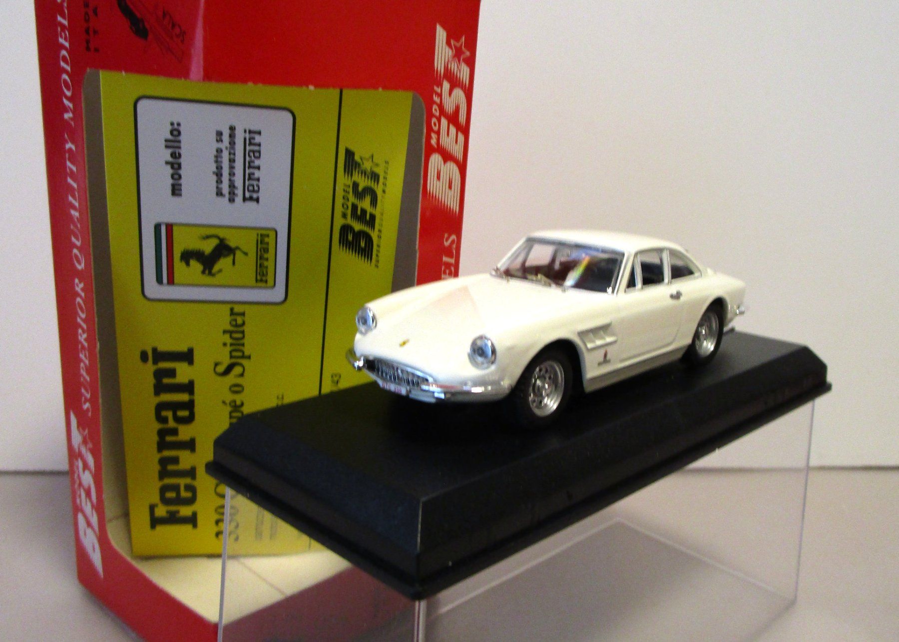 Ferrari Modellini d'auto: BEST FERRARI 330 GTC 1966 - 9099 – Nuovo e nell'imballaggio originale da Chêne-Bourg venduto da breno56 1