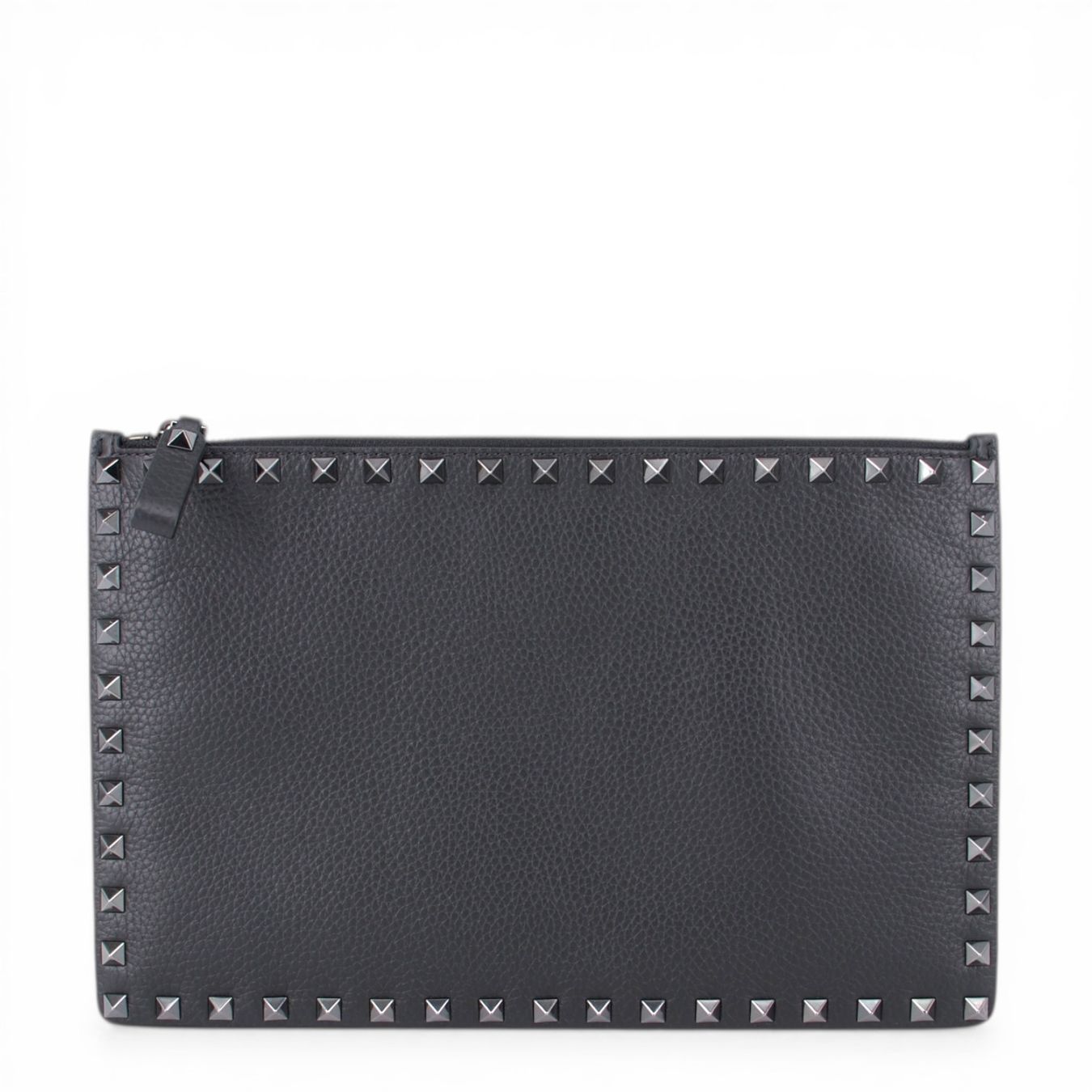 Valentino Borse: Valentino Rockstud Pouch schwarz – Usato da Binningen venduto da Designerlabels