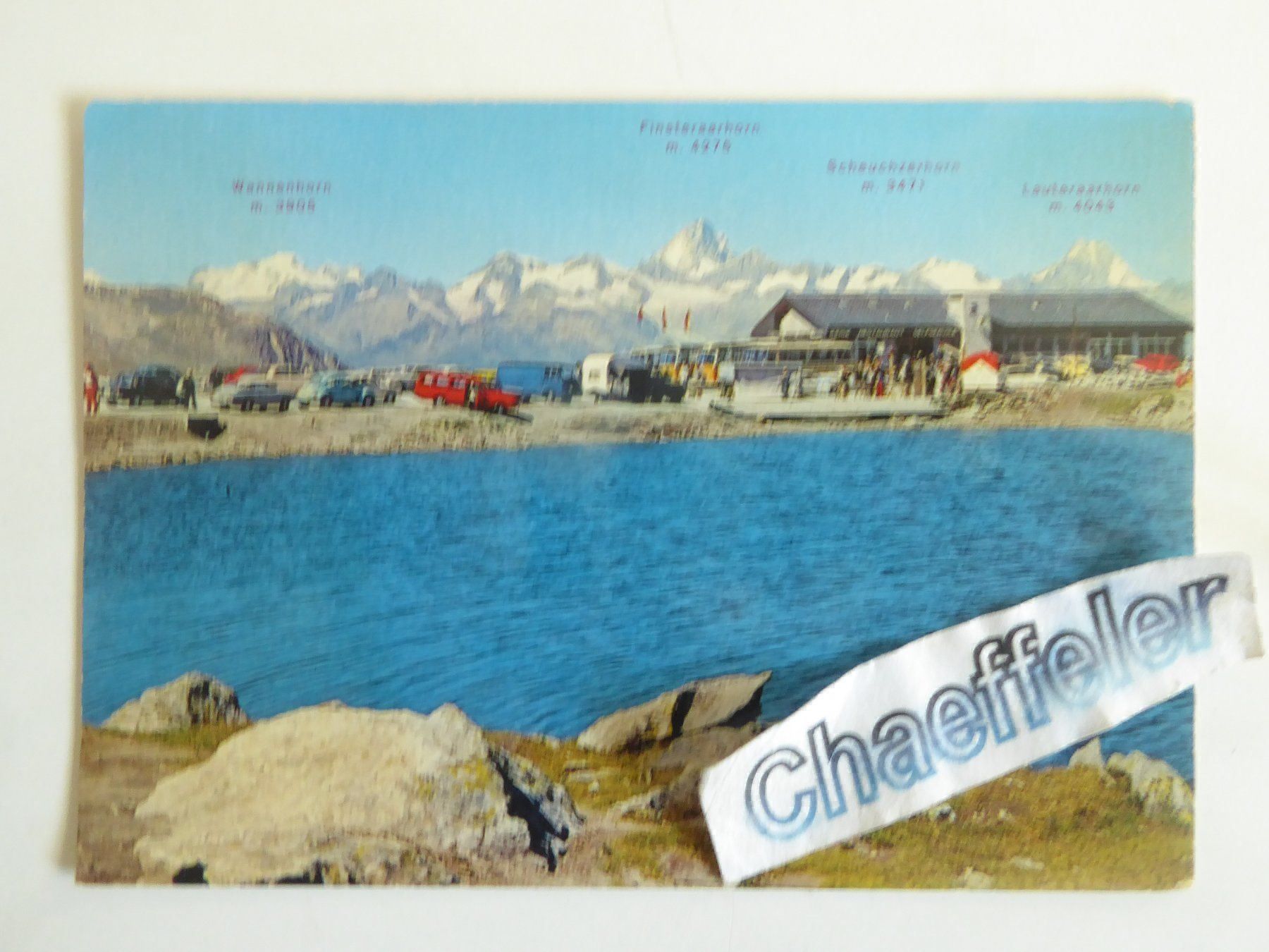Cartoline postali: Nufenenpass - Passo della Nufenen – Usato da Zürich venduto da Chaeffeler