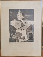 lithographie de Albert Chavaz