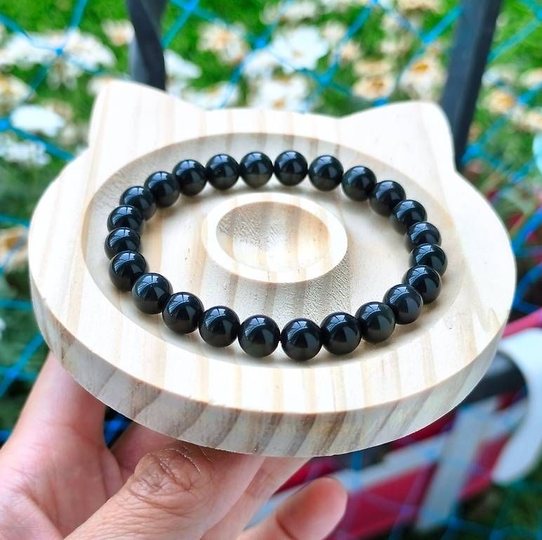 Bracciali & Braccialetti: Bracelet en Obsidienne il Double 8mm – Usato da Ursy venduto da tan_8qdl 1