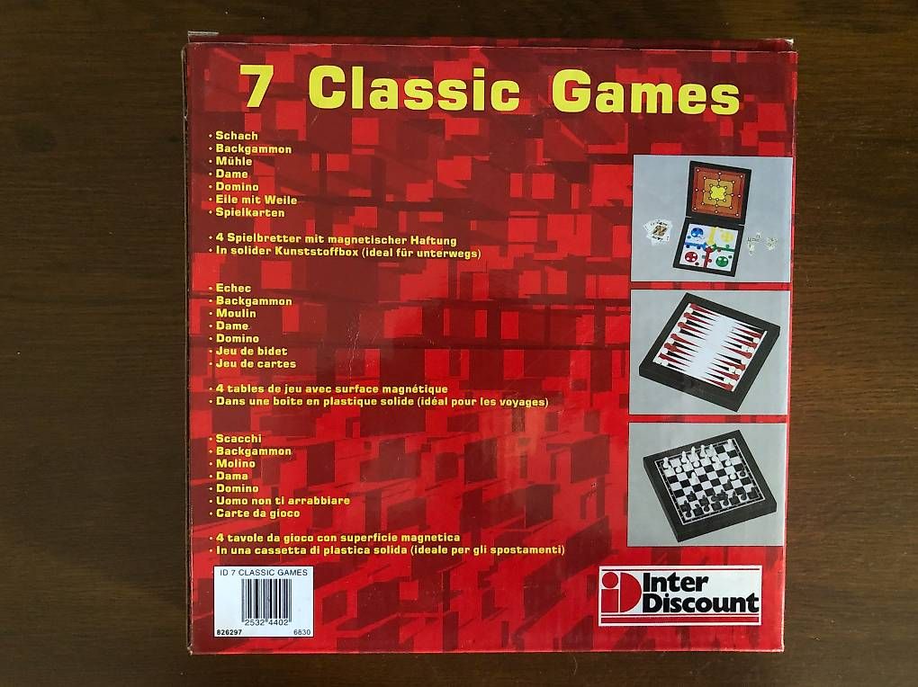 Giochi: Spiele-Set 7 Classic Games – Usato da Sigirino venduto da FilippoEdoardo 1