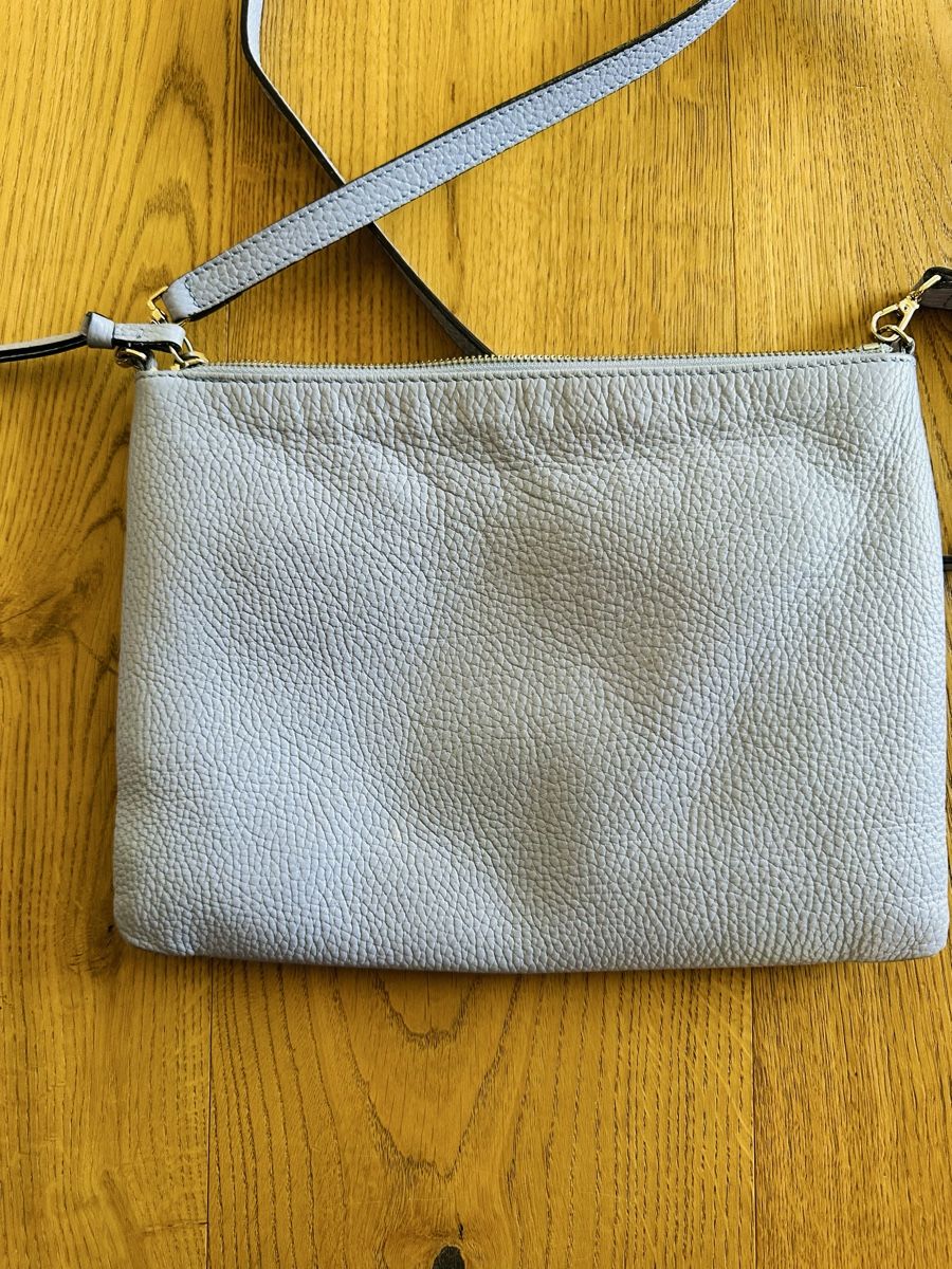 Coccinelle Borse da donna: Coccinelle Handtasche, hellblau, Leder – Usato da Hergiswil NW venduto da SilSa 5
