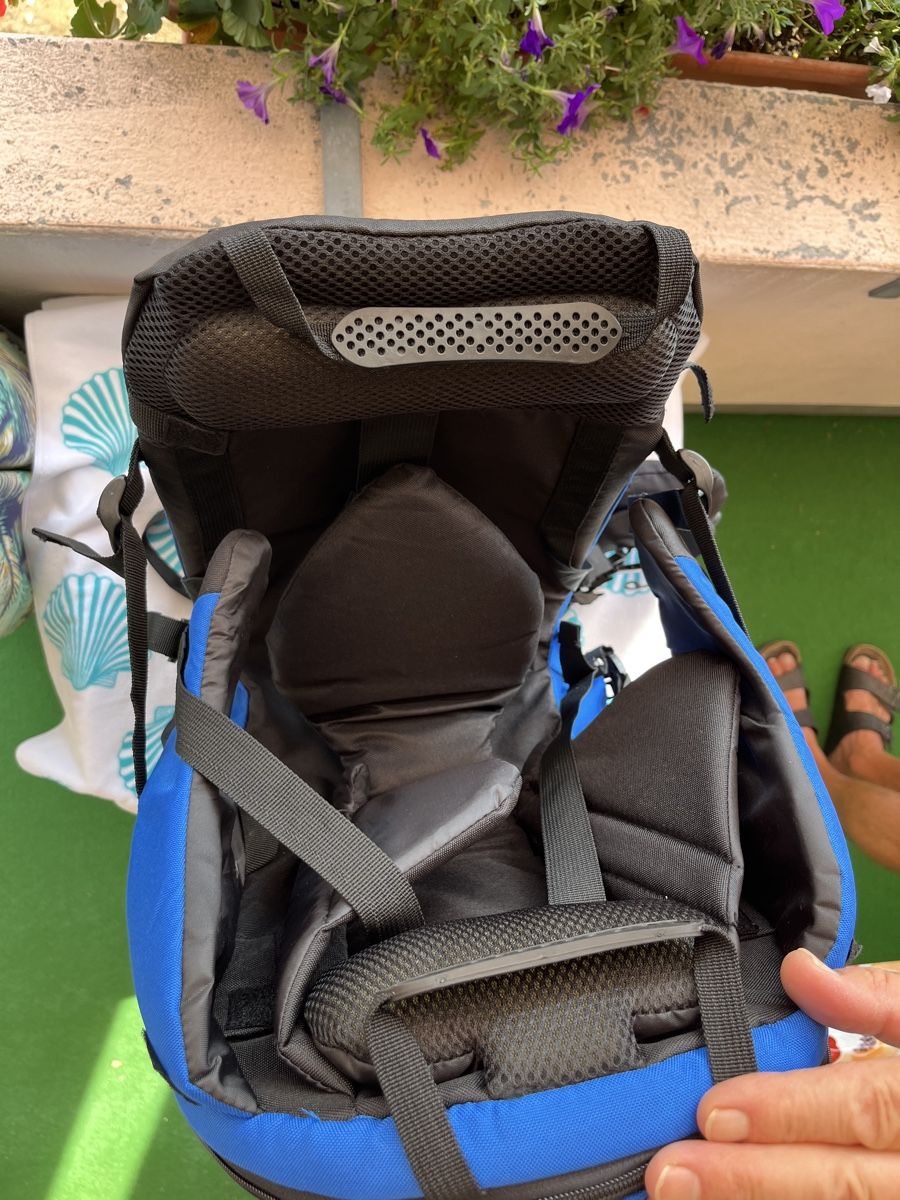 Marsupi portabebè: Kindertrage Clevr blau schwarz – Usato da Stäfa venduto da vic_x2d6 4