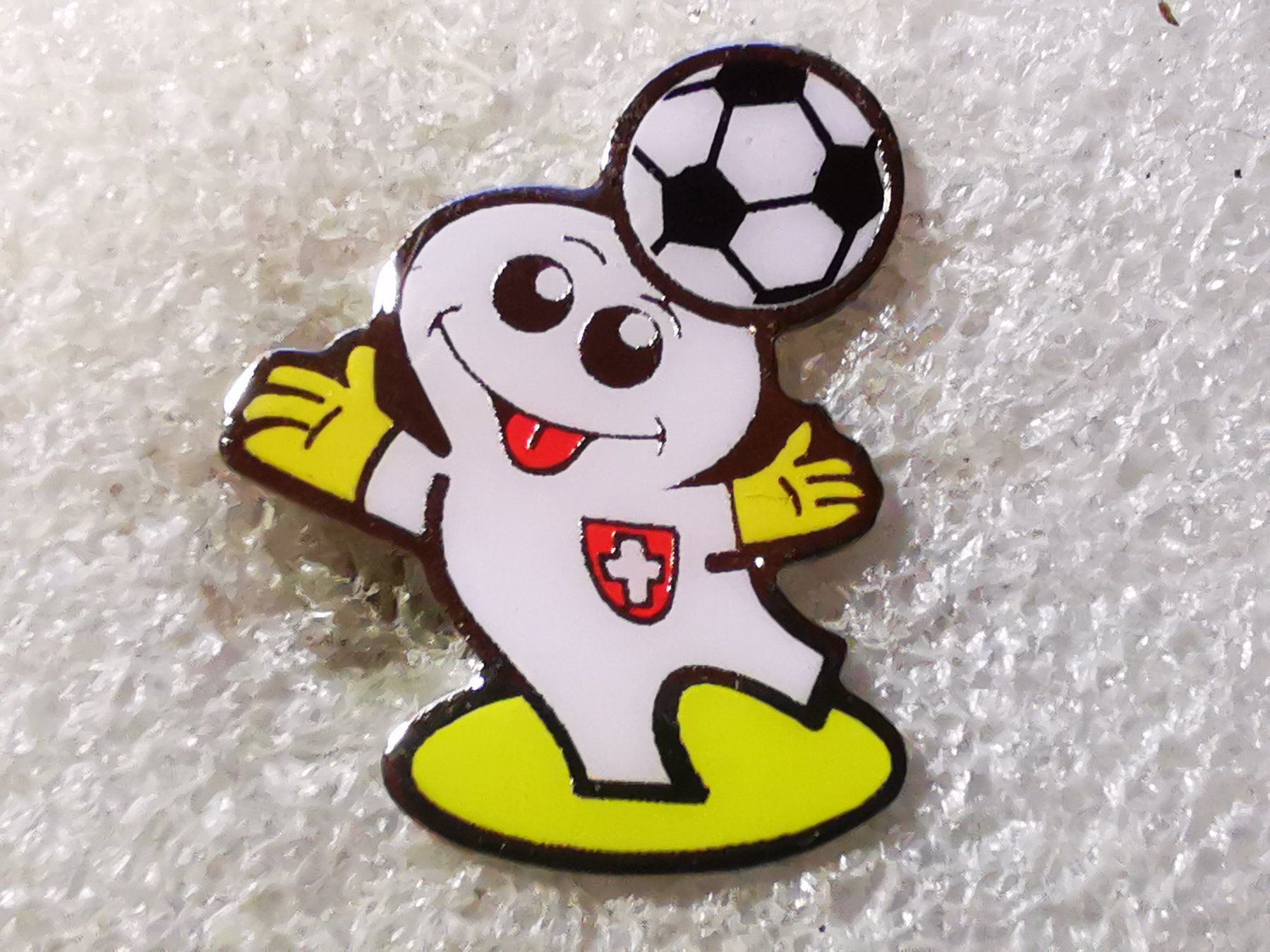 Placchette & Badge: Ansteckpin 129: Maga Bio – Usato da Oppligen venduto da Pin-Fall-Shop