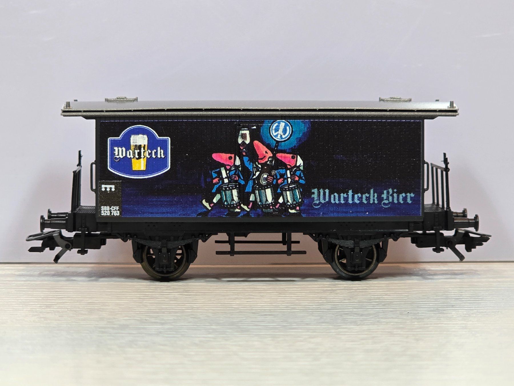 Märklin Modellini di ferrovie: Märklin 94500, SBB, Warteck Bier, NEU – Nuovo e nell'imballaggio originale da Kloten venduto da Nicola2 6