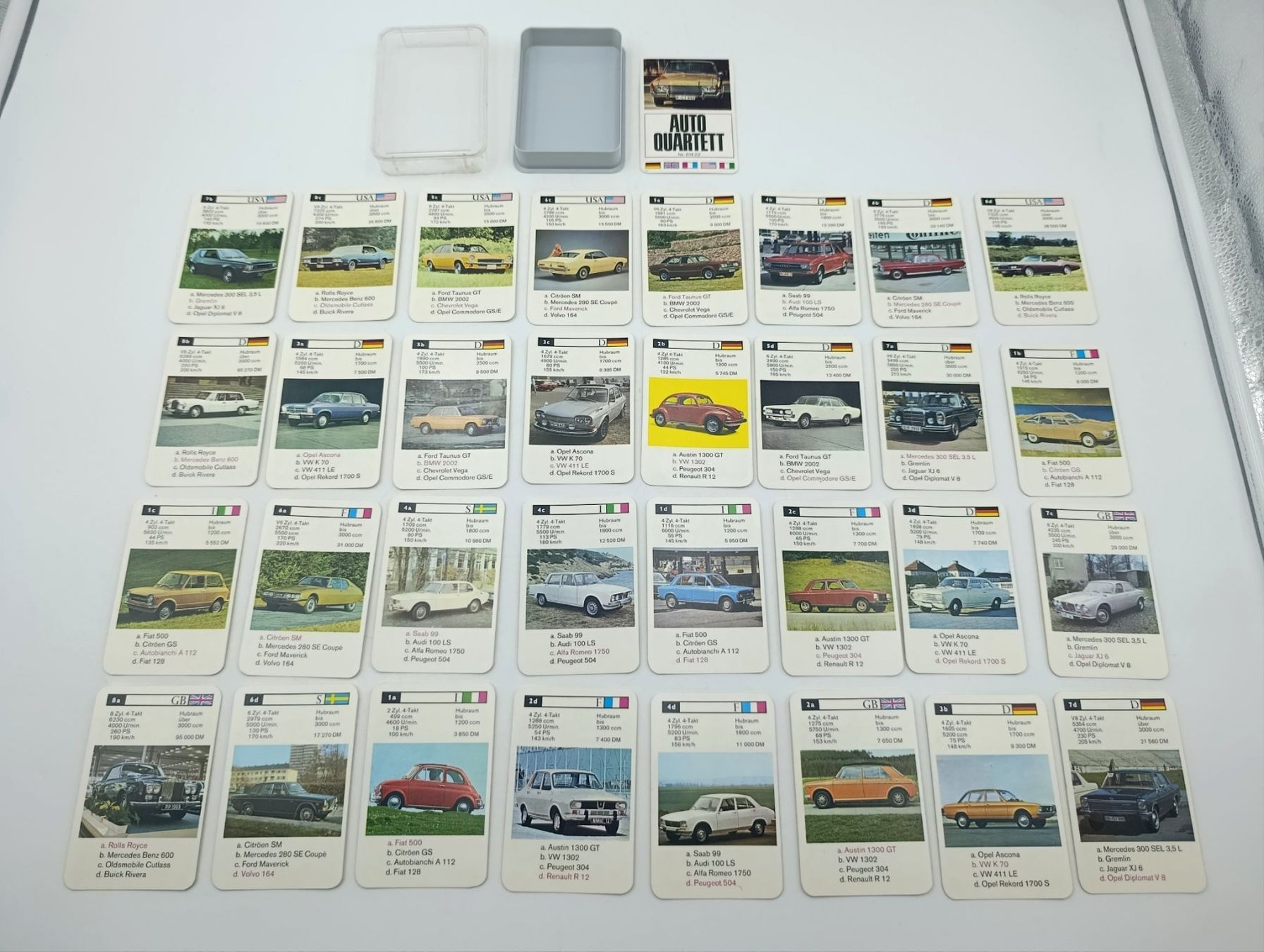 Jeux: Vintage Auto Quartett – D'occasion à Wil SG par Donaldus 1