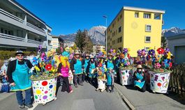 Fasnacht Blumentöpfe