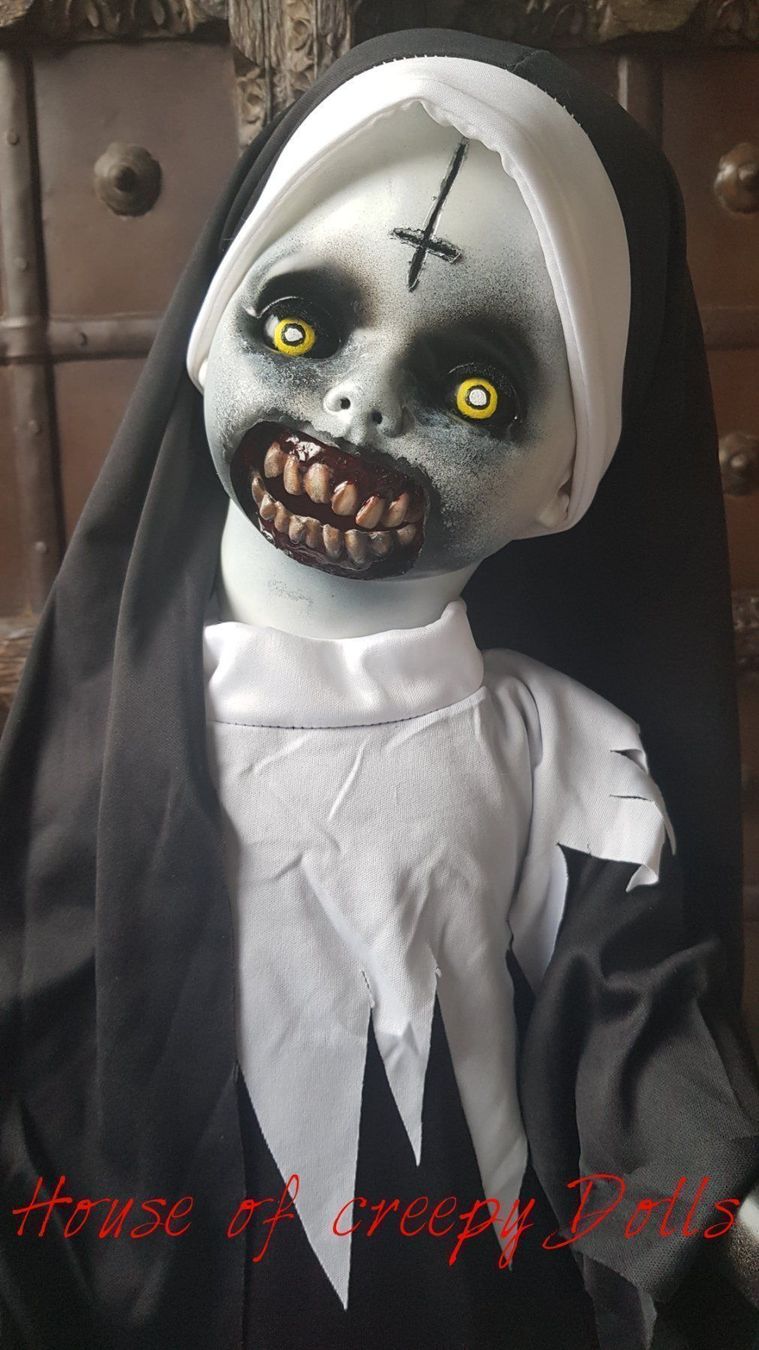 Puppen: HALLOWEEN/ HORROR GRUSEL NONNE – Neu (gemäss Beschreibung) aus Root von LifestyleAccessoires 2