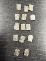 (460)14 x Valcambi Silberbarren 1g 999.0 Feinsilber zusammen