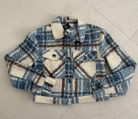 Flanell Übergangsjack Damen XS - Neu - Nie getragen
