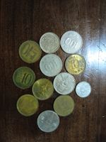 Collection pièces Corée 10, 100 Won diverses années