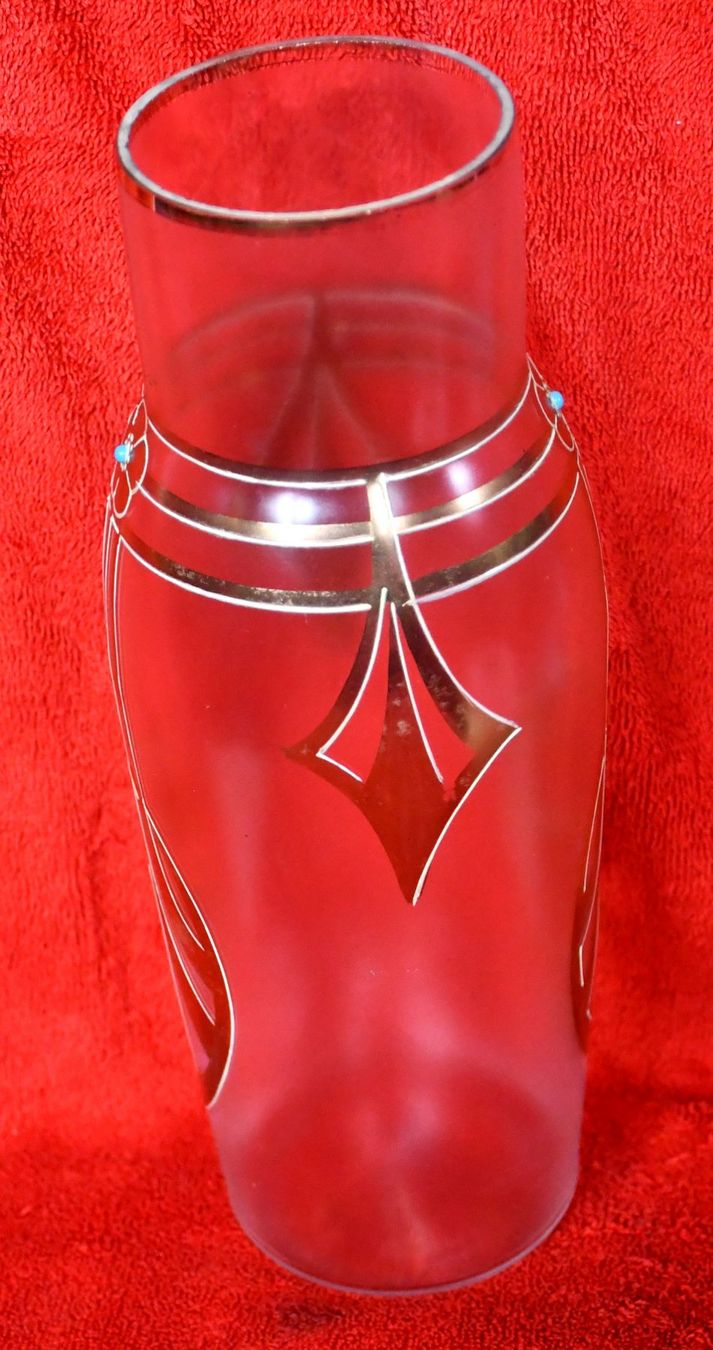 Vasen & Gefässe: Glas Vase  Jugendstiel 60 cm Hoch – Gebraucht aus Rotkreuz von salsanera 4