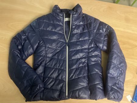 H&M Steppjacke , Grösse 134, Marineblau - Top Zustand!