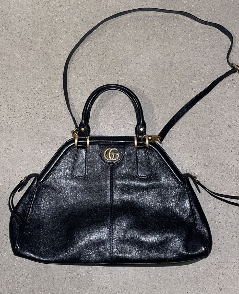 Gucci Borse da donna: Schwarze Gucci Handtasche Leder mit Staubbeutel – Nuovo (secondo la descrizione) da Regensdorf venduto da mla_zz7l 2