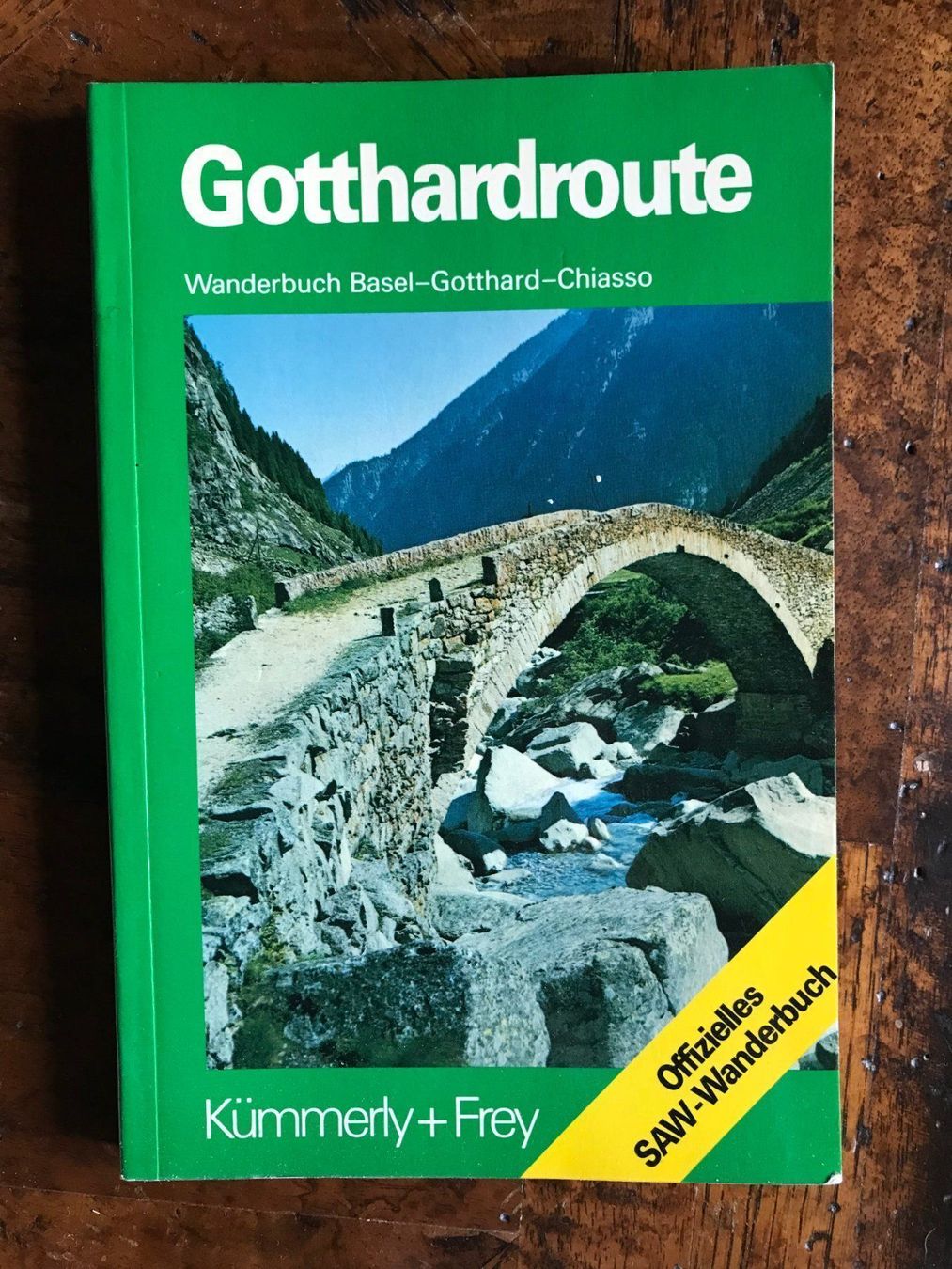 Libri: Gotthardroute Wanderbuch – Usato da Baden venduto da Spitzbergen01