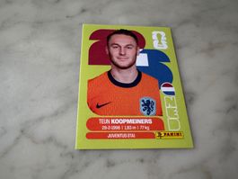 Panini Fussball WM 2026 Sticker Teun Koopmeiners NED 12