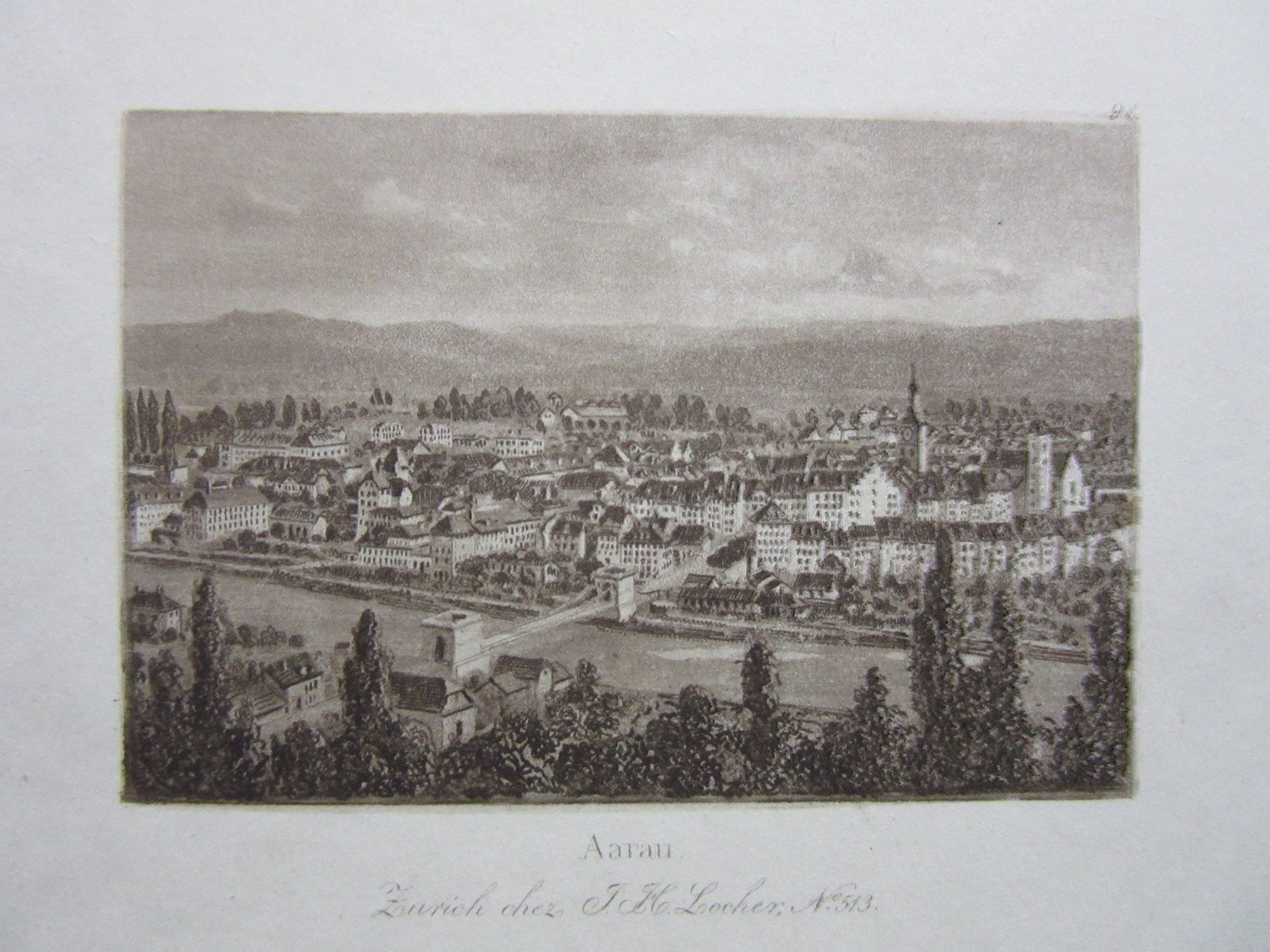 Incisioni: BADEN   AQUATINTA – Usato da Gersau venduto da grafik-kunst 1