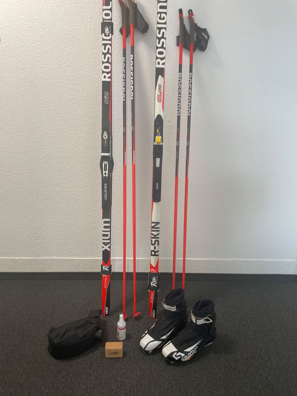 Rossignol Sci: Komplettes Rossignol WCS Langlauf-Set - klassisch & skating – Usato da Zürich venduto da jon2409 1