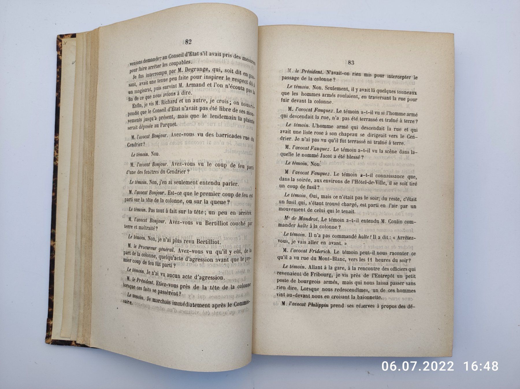 Libri: ANKLAGESCHRIFT - GENF 1864 – Usato da Goldach venduto da Gaip 2