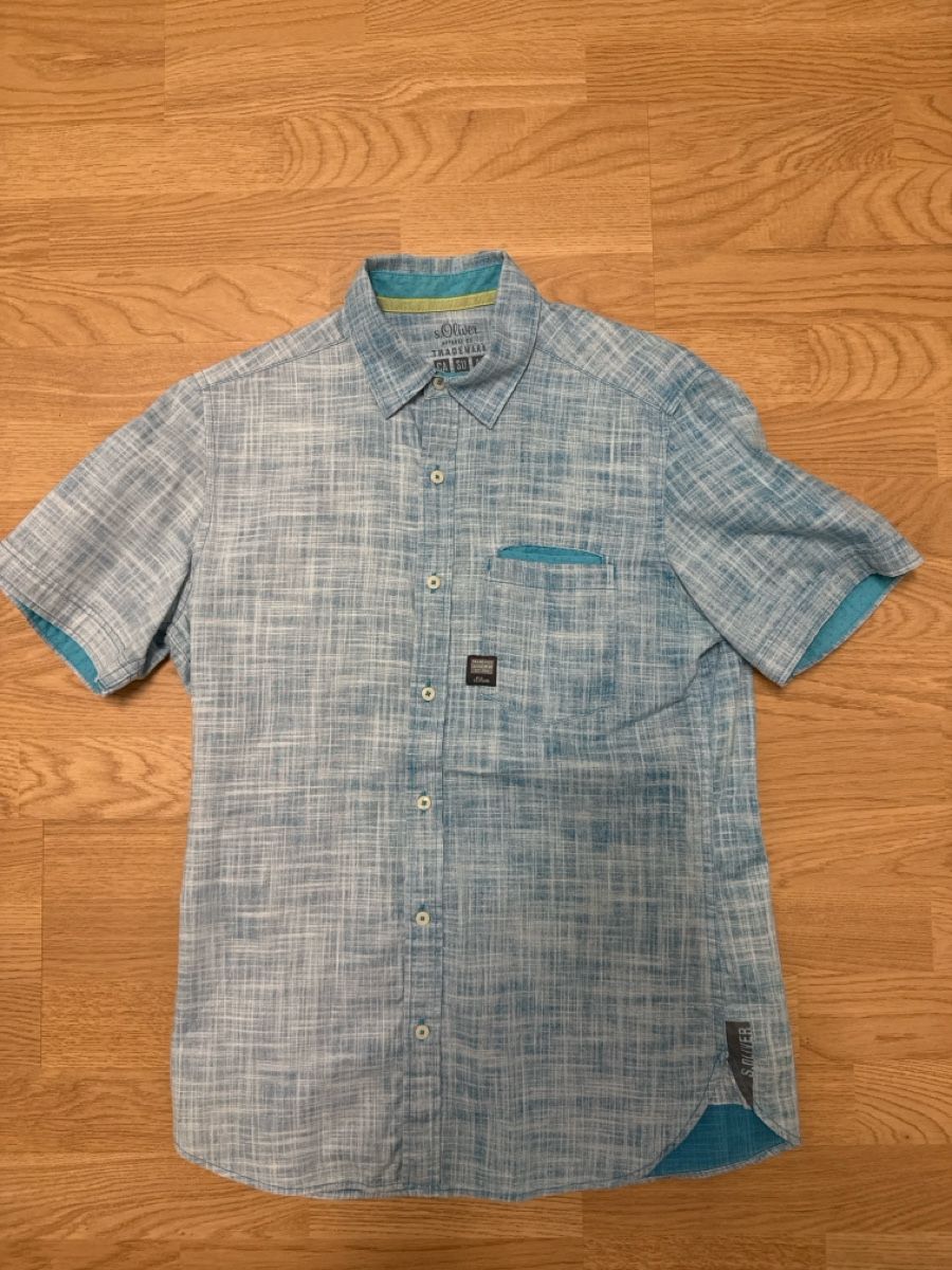 S.Oliver Hemden: S.Oliver Hemd, Gr. S, Slim Fit, Top Zustand – Neu (gemäss Beschreibung) aus Kollbrunn von Frma18