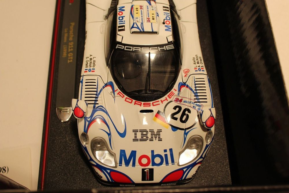 Porsche 911 GT1 1998 - Miniature Maisto 1/18 - Sans Boîte (Occasion)