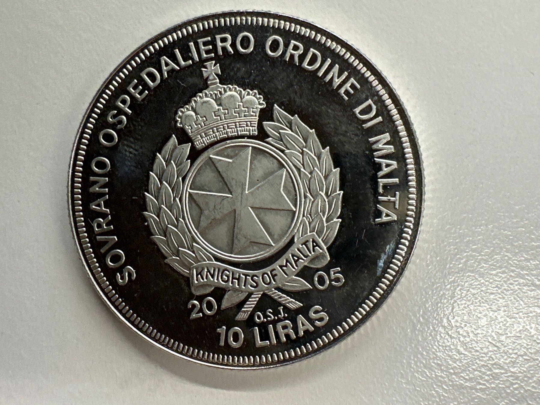 Tutti le monete: 4x10 Liras Malta 2005 Papst – Usato da Herisau venduto da herau 6