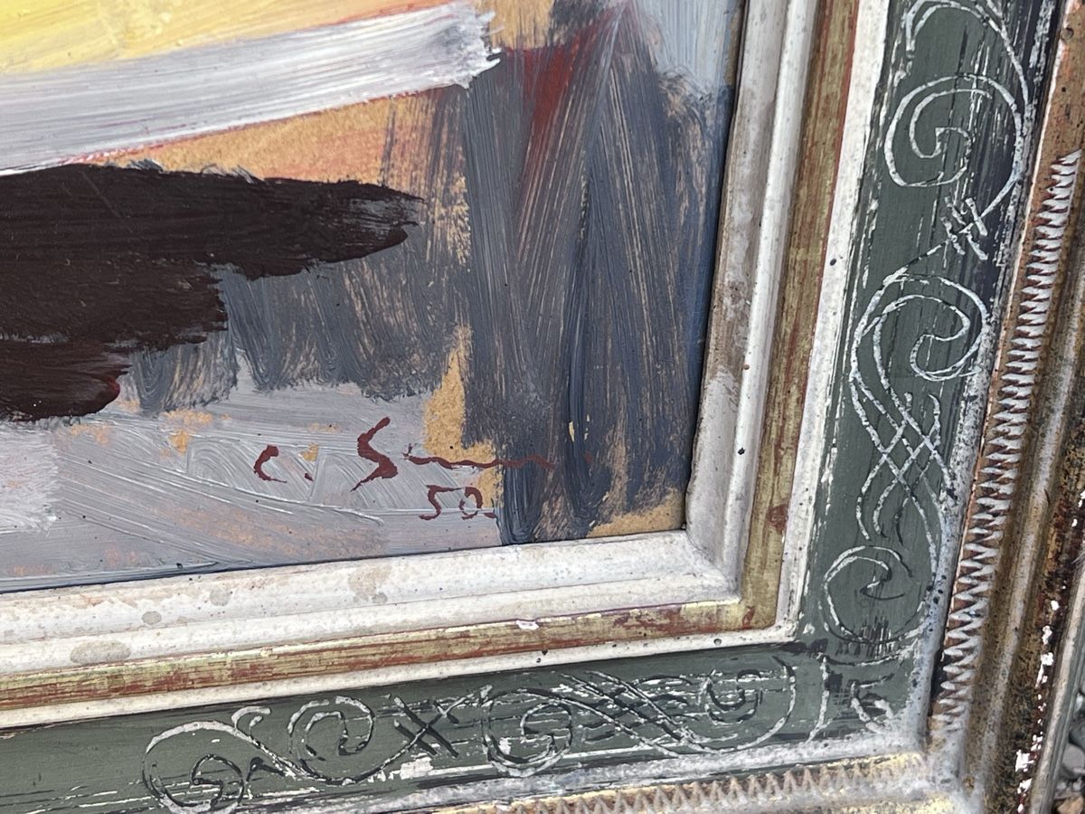Dipinti: Gemälde , Conrad Senn (Nr: 403) – Usato da Glattfelden venduto da maa_qcj8 4