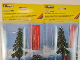 NOCH 21928 2er Set Fallender Baum Wetterfichte H0 1:87